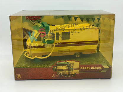 RARE DISNEY PIXAR CARS BY MATTY COLLECTION - BARRY DIESEL #02 PROMO - BNIP WITHOUT OUTER BOX