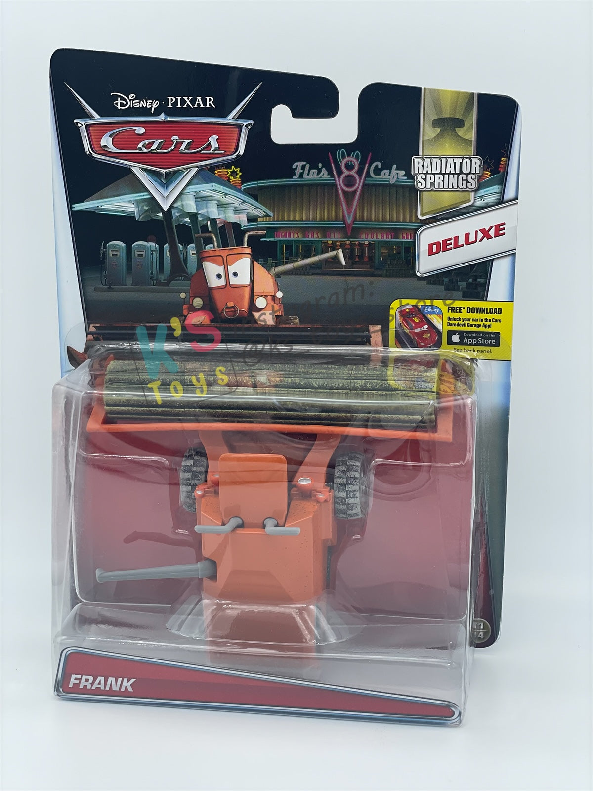 DELUXE DISNEY PIXAR CARS "FRANK" RADIATOR SPRINGS - BNIP