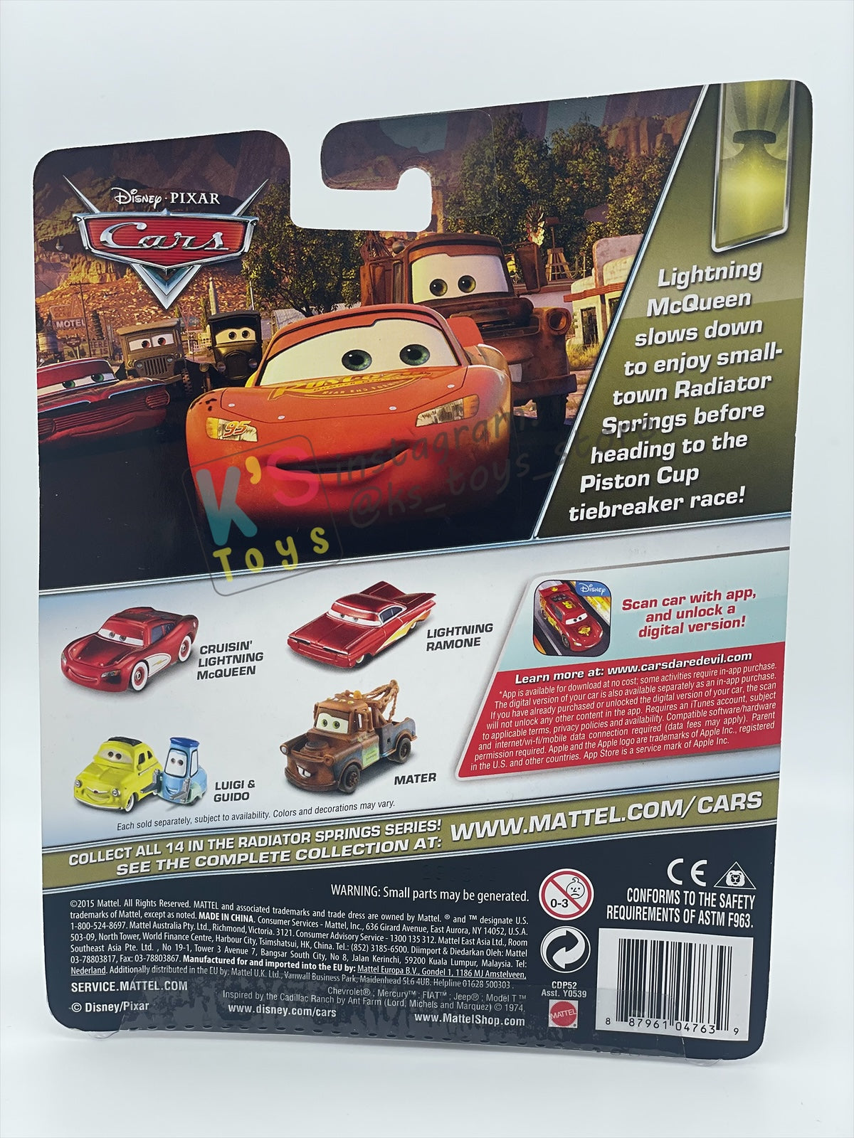 DELUXE DISNEY PIXAR CARS "FRANK" RADIATOR SPRINGS - BNIP