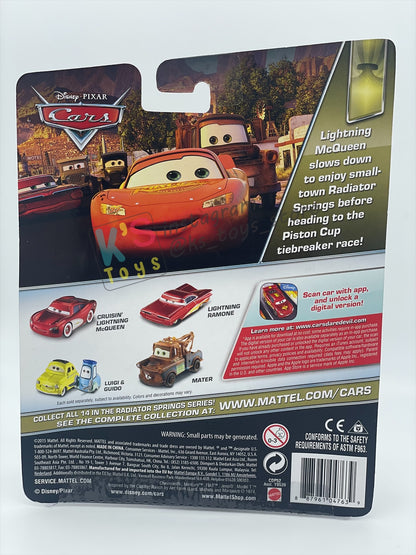 DELUXE DISNEY PIXAR CARS "FRANK" RADIATOR SPRINGS - BNIP