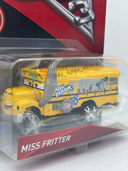 DELUXE DISNEY PIXAR CARS BY MATTEL - MISS FRITTER - CARS 3 SERIES - BNIP - READ DESCRIPTION!!!!