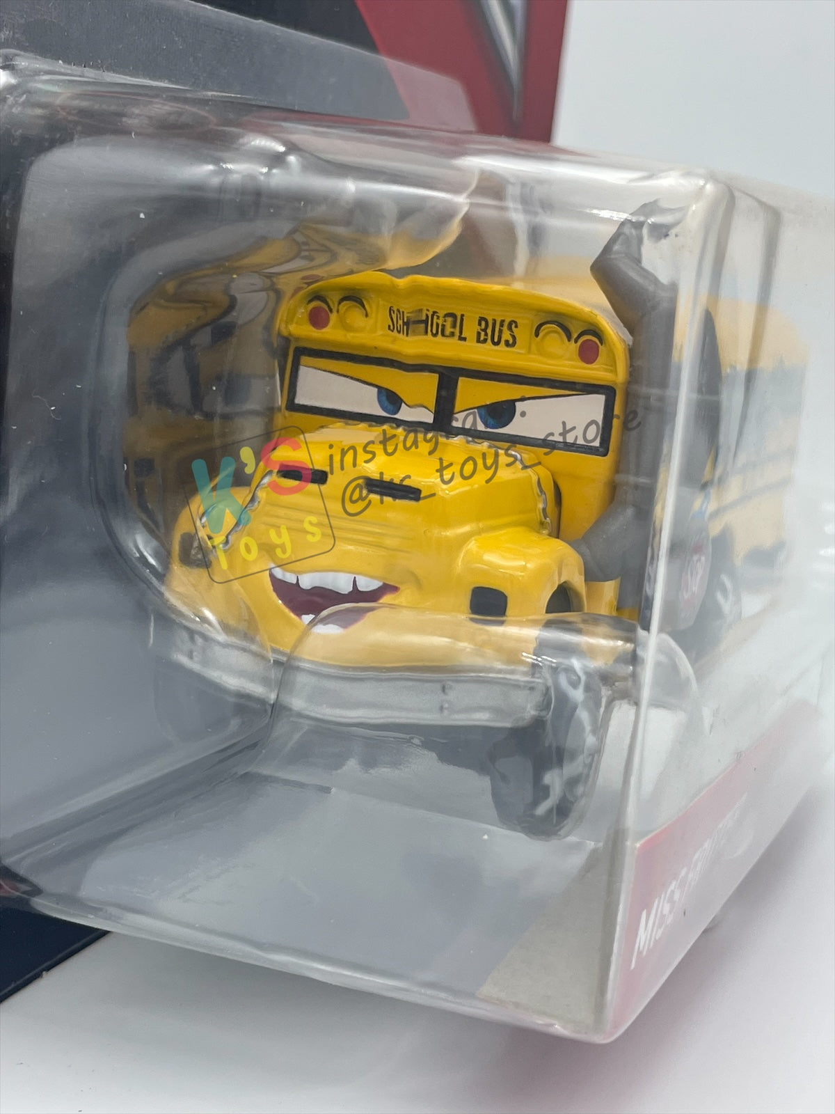 DELUXE DISNEY PIXAR CARS BY MATTEL - MISS FRITTER - CARS 3 SERIES - BNIP - READ DESCRIPTION!!!!