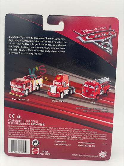 DELUXE DISNEY PIXAR CARS BY MATTEL - MISS FRITTER - CARS 3 SERIES - BNIP - READ DESCRIPTION!!!!