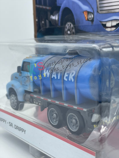 DELUXE DISNEY PIXAR CARS BY MATTEL, "MR. DRIPPY" THUNDER HOLLOWS SERIES - BNIP