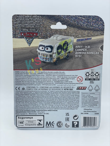 DELUXE DISNEY PIXAR CARS BY MATTEL, "ARVY" CARS 3 THUNDER HOLLOWS, METAL SERIES - BNIP