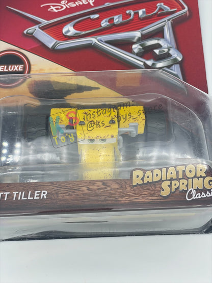 DELUXE DISNEY PIXAR CARS "SCOTT TILLER" CARS 3 SERIES - BNIP - READ DESCRIPTION!!!!