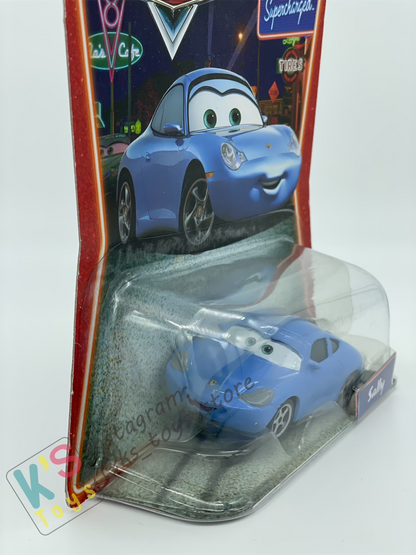 DISNEY PIXAR CARS BY MATTEL, SALLY - SUPERCHARGED - BNIP