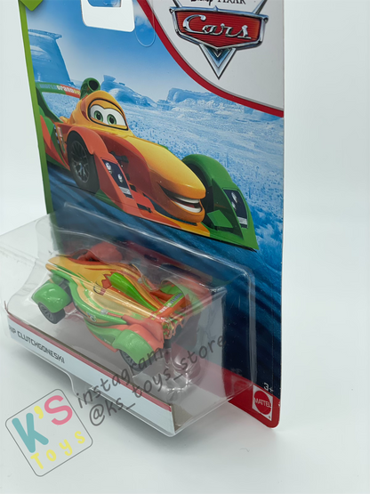 DISNEY PIXAR CARS BY MATTEL, RIP CLUTCHGONESKI - WGP - BNIP