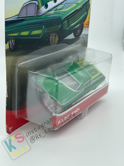 DISNEY PIXAR CARS BY MATTEL, RAMONE (GREEN) - BNIP