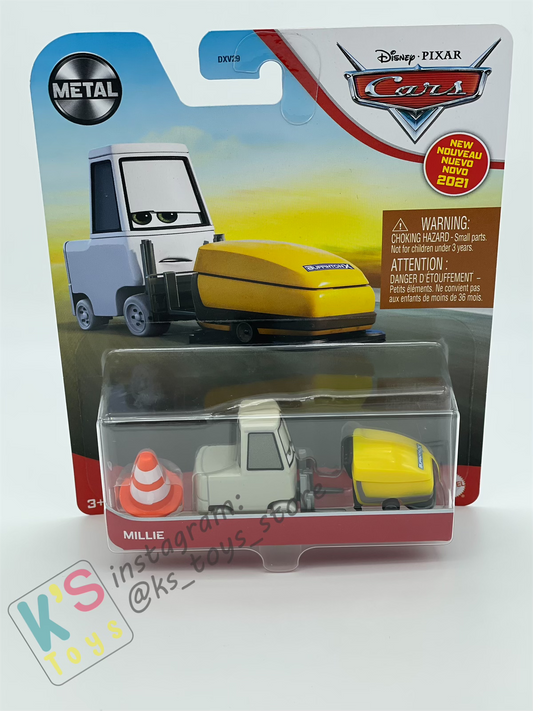 DISNEY PIXAR CARS BY MATTEL - "MILLIE" 2021 NEW RELEASE - BNIP