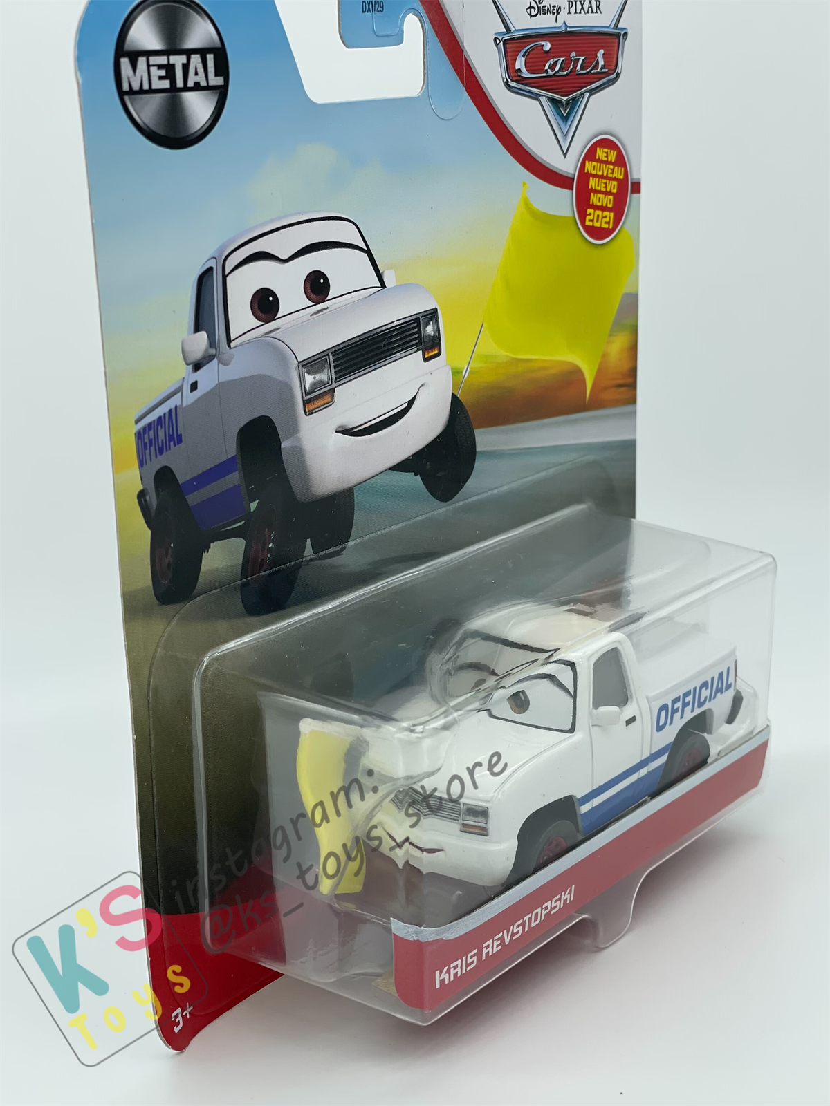 Disney Pixar Cars by MATTEL, KRIS REVSTOPSKI - 2021 NEW RELEASE - BNIP