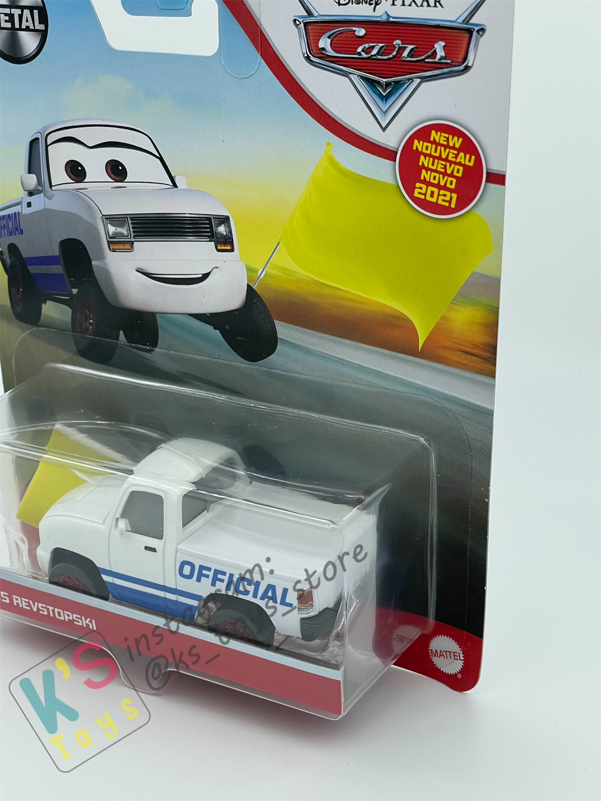 Disney Pixar Cars by MATTEL, KRIS REVSTOPSKI - 2021 NEW RELEASE - BNIP