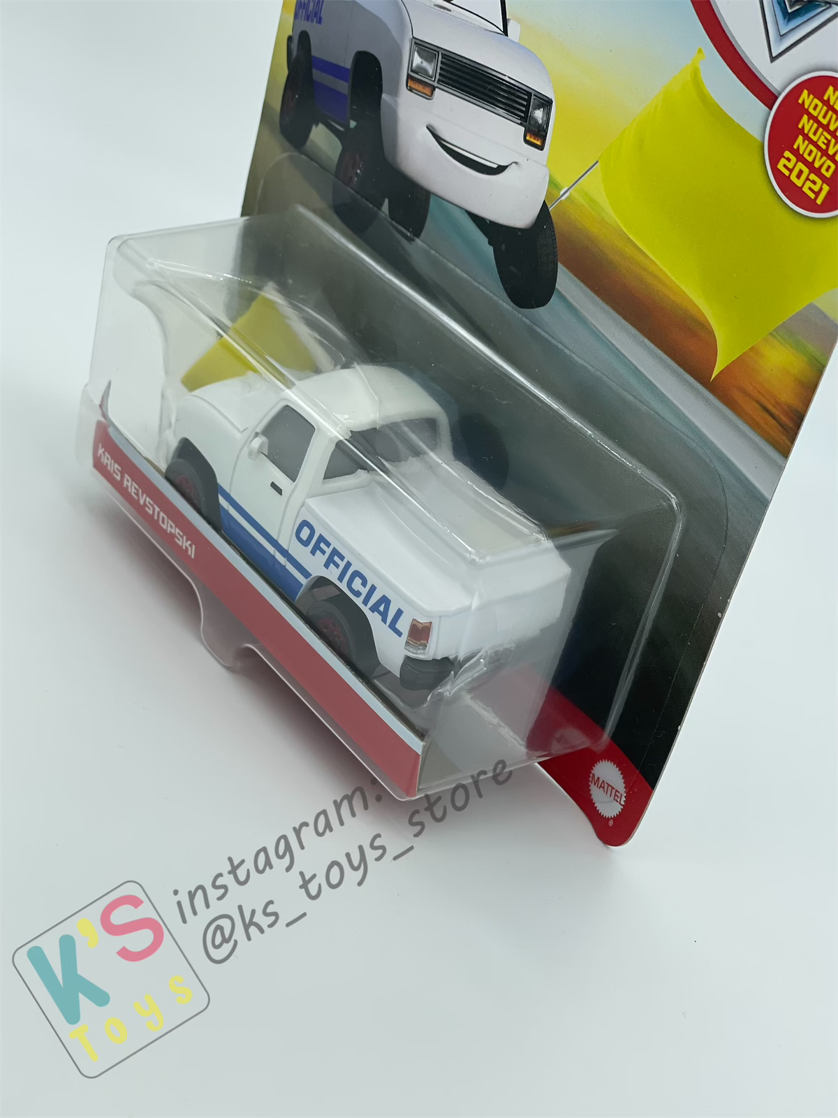Disney Pixar Cars by MATTEL, KRIS REVSTOPSKI - 2021 NEW RELEASE - BNIP