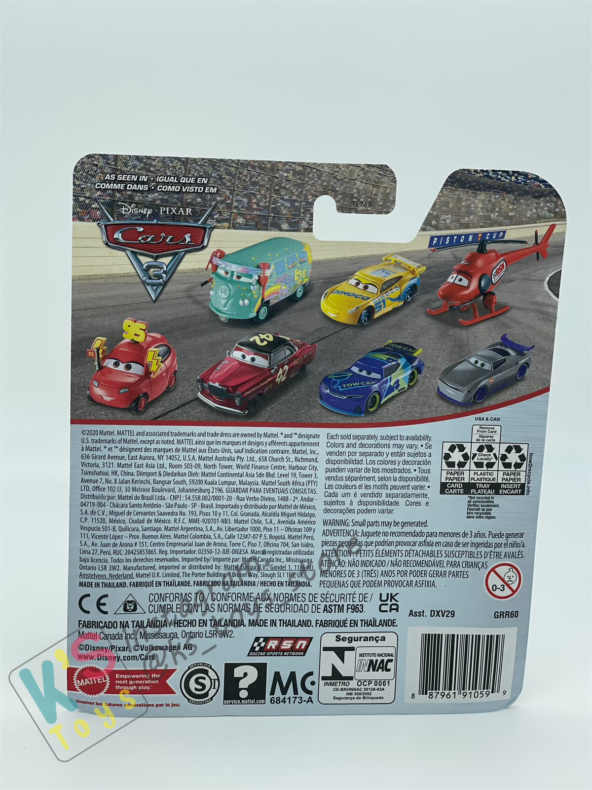 Disney Pixar Cars by MATTEL, KRIS REVSTOPSKI - 2021 NEW RELEASE - BNIP