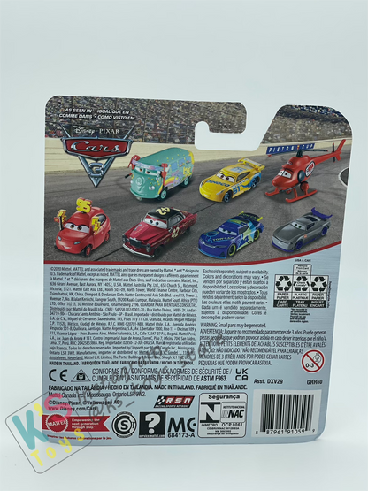 Disney Pixar Cars by MATTEL, KRIS REVSTOPSKI - 2021 NEW RELEASE - BNIP