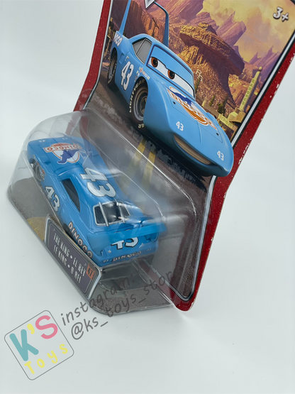 DISNEY PIXAR CARS BY MATTEL, THE KING - THE WORLD OF CARS - BNIP