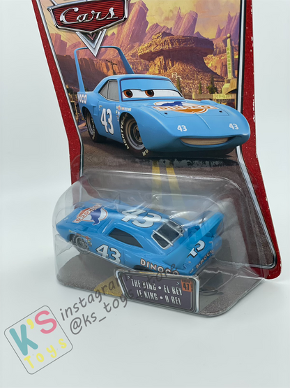 DISNEY PIXAR CARS BY MATTEL, THE KING - THE WORLD OF CARS - BNIP