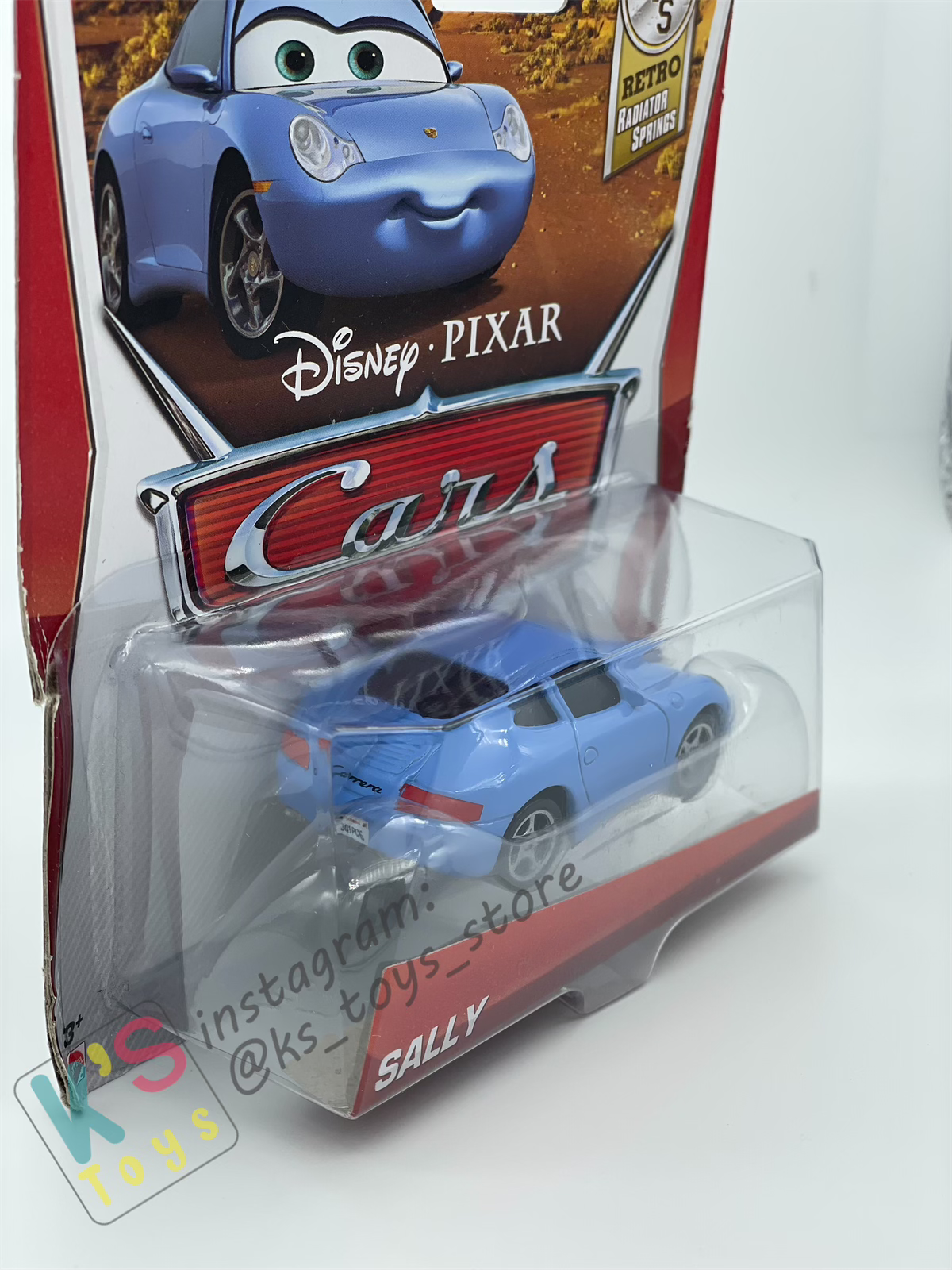 DISNEY PIXAR CARS BY MATTEL, SALLY - RETRO RADIATOR SPRINGS - BNIP