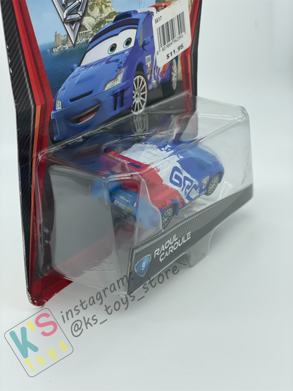 DISNEY PIXAR CARS BY MATTEL, RAOUL CAROULE - CARS 2 - BNIP