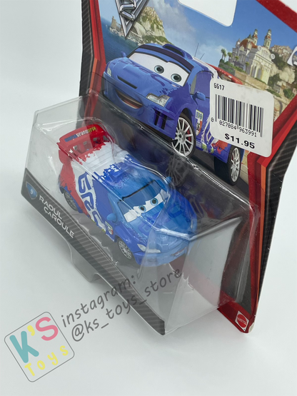 DISNEY PIXAR CARS BY MATTEL, RAOUL CAROULE - CARS 2 - BNIP