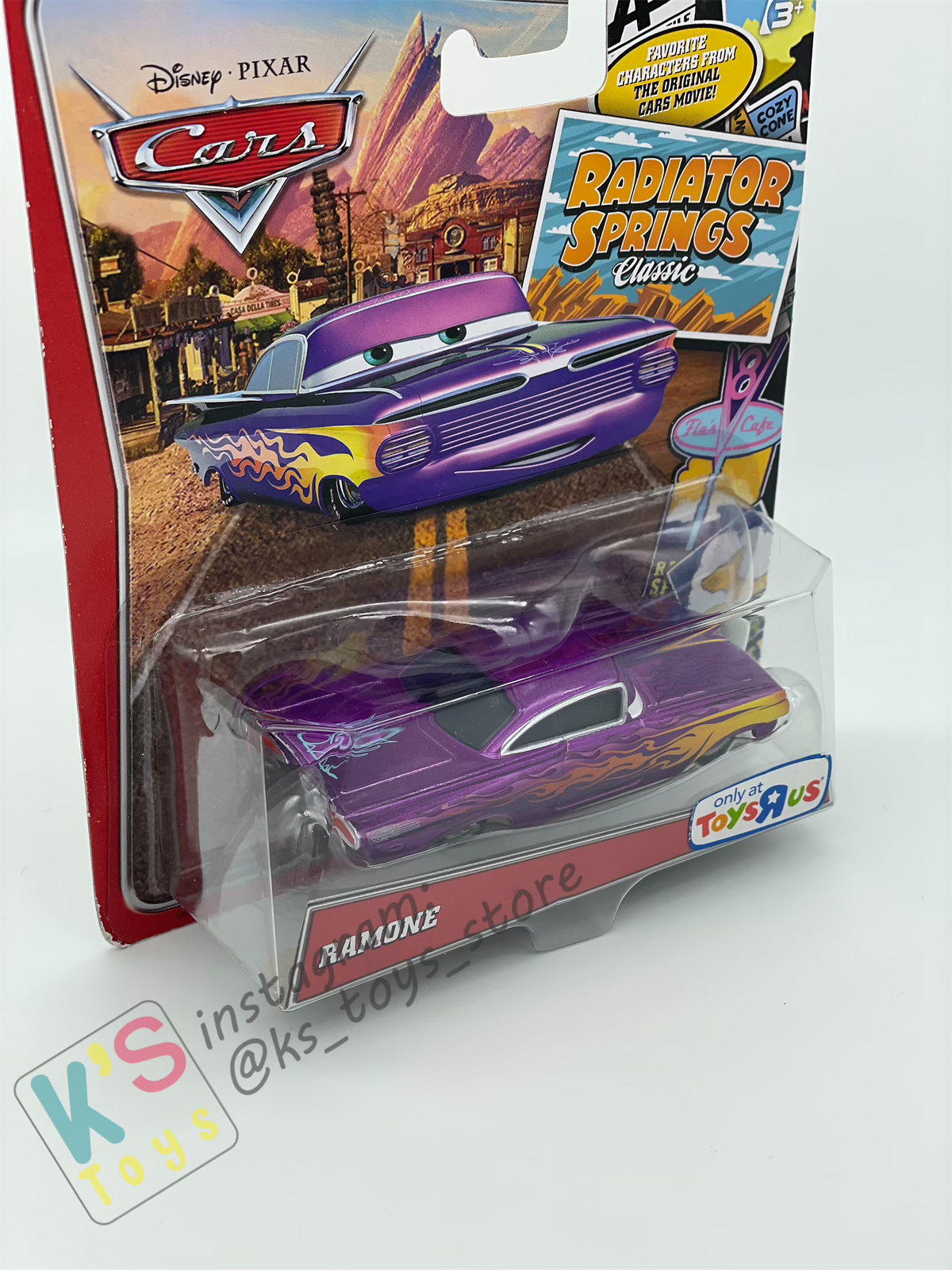 DISNEY PIXAR CARS BY MATTEL, RAMONE - RADIATOR SPRINGS CLASSIC - BNIP