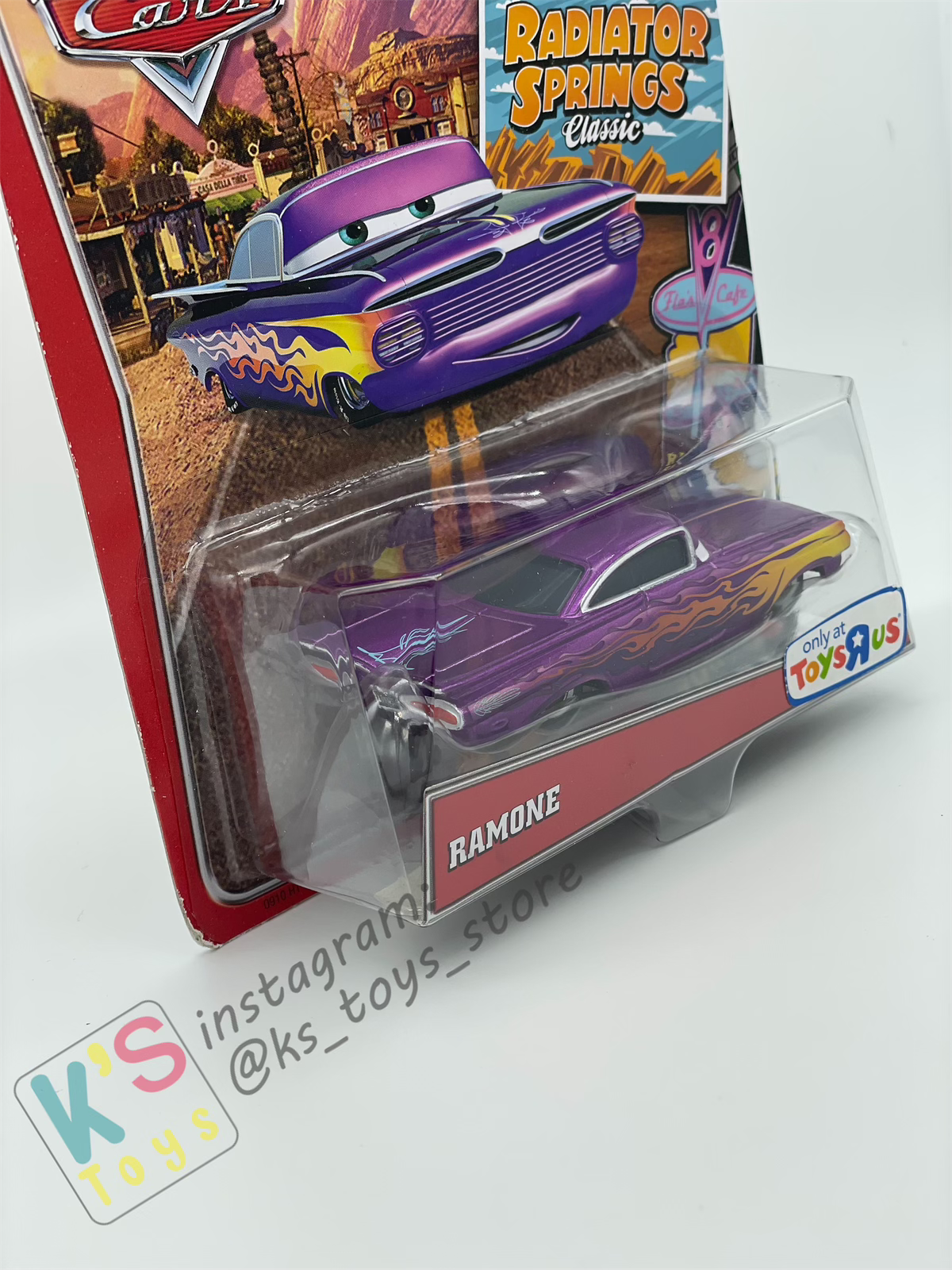 DISNEY PIXAR CARS BY MATTEL, RAMONE - RADIATOR SPRINGS CLASSIC - BNIP