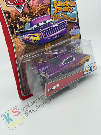 DISNEY PIXAR CARS BY MATTEL, RAMONE - RADIATOR SPRINGS CLASSIC - BNIP