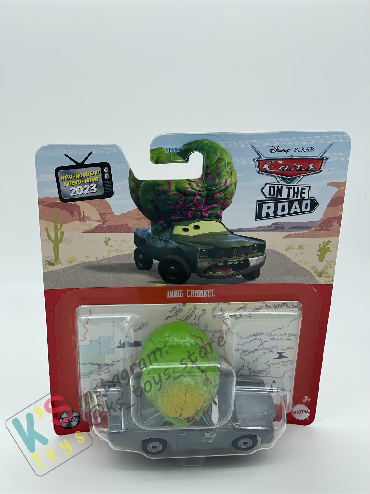 DISNEY PIXAR CARS BY MATTEL, DOUG CRANKEL - 2023 NEW RELEASE - BNIP