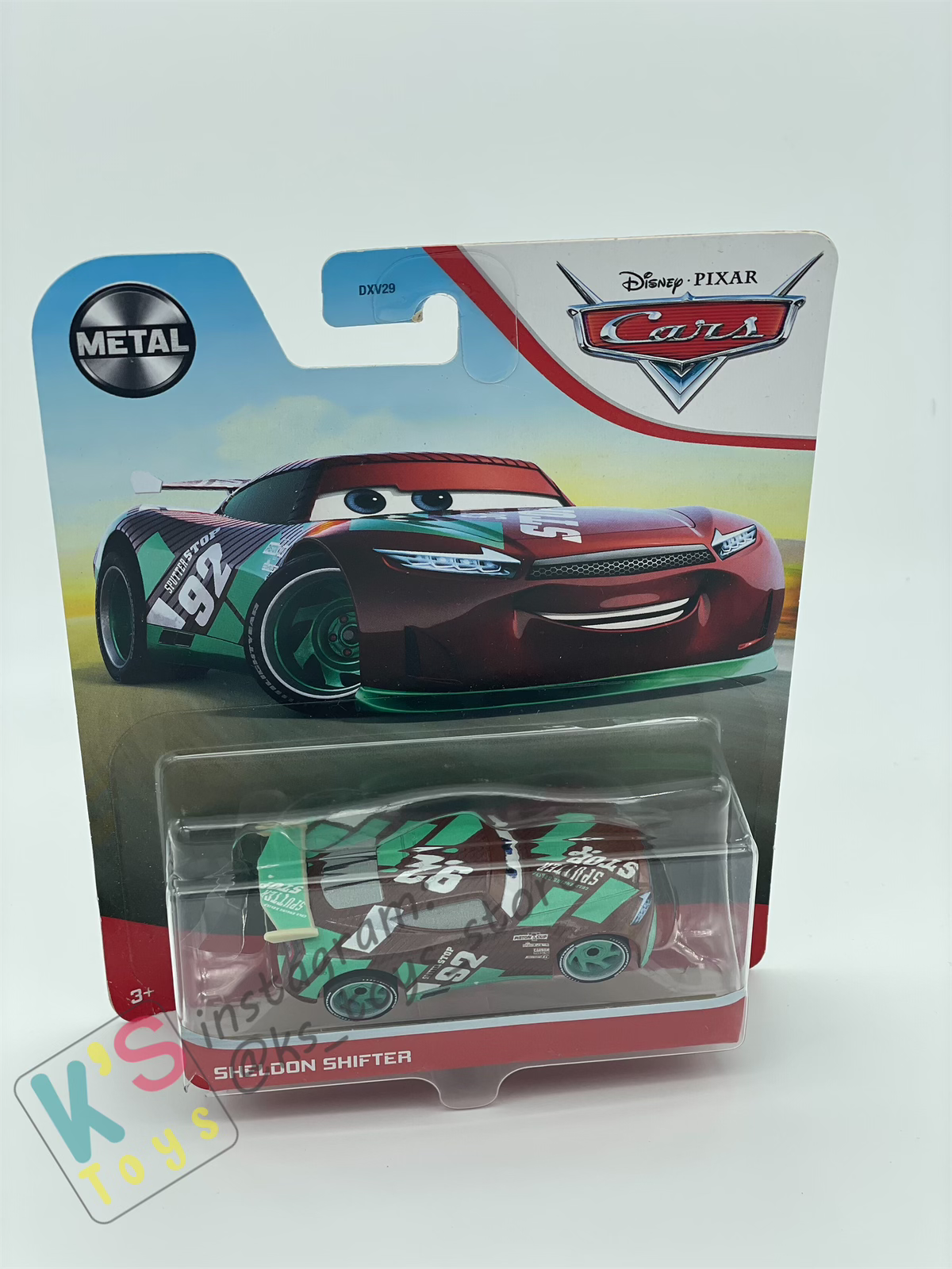 DISNEY PIXAR CARS BY MATTEL, SHELDON SHIFTER - BNIP