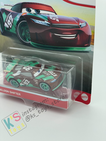 DISNEY PIXAR CARS BY MATTEL, SHELDON SHIFTER - BNIP