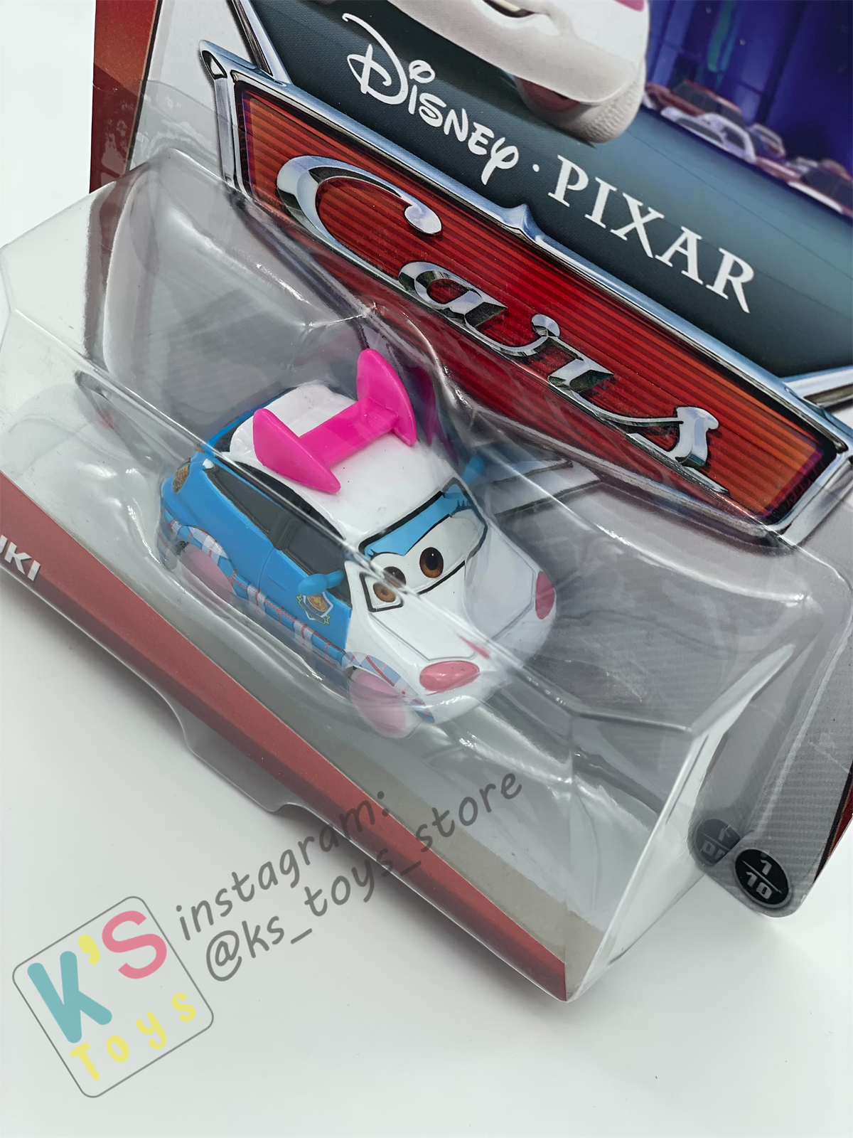 DISNEY PIXAR CARS BY MATTEL, SUKI - TUNERS - BNIP