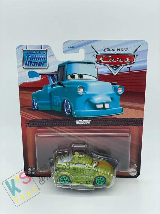 Disney Pixar Cars by MATTEL, KOMODO (THAILAND VERSION) - Case H 2024 - BNIP