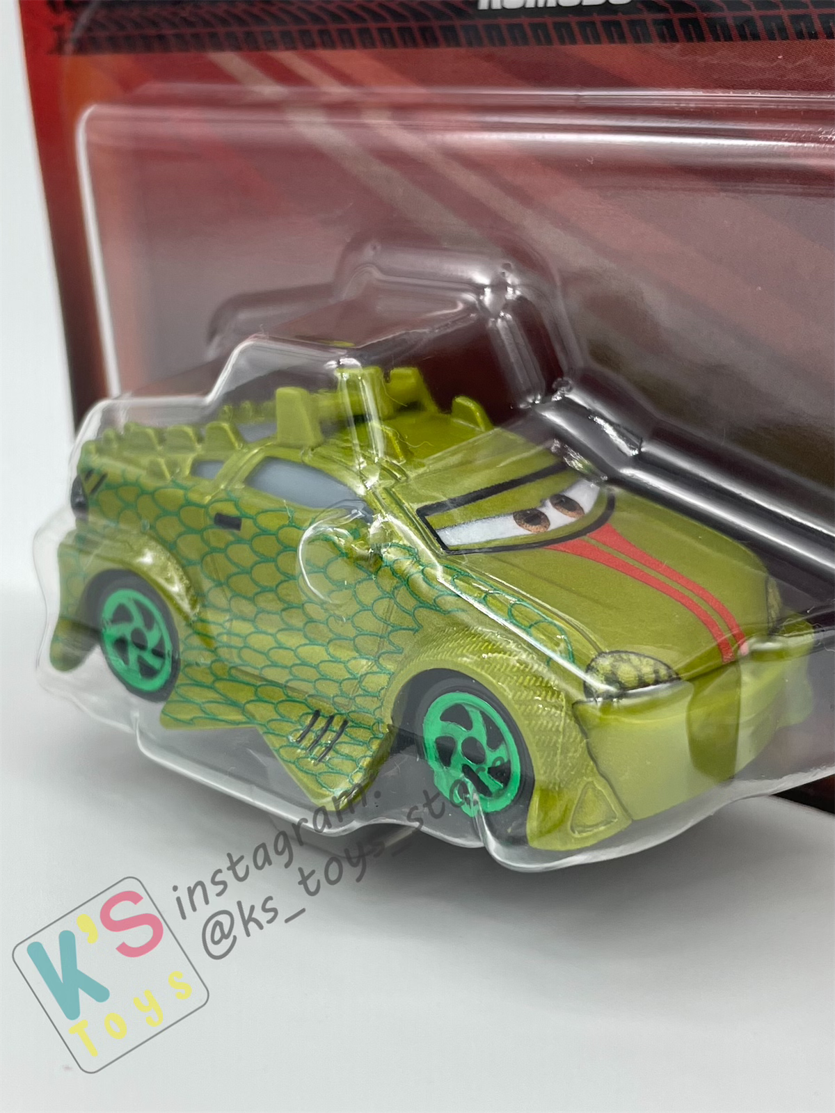 Disney Pixar Cars by MATTEL, KOMODO (THAILAND VERSION) - Case H 2024 - BNIP