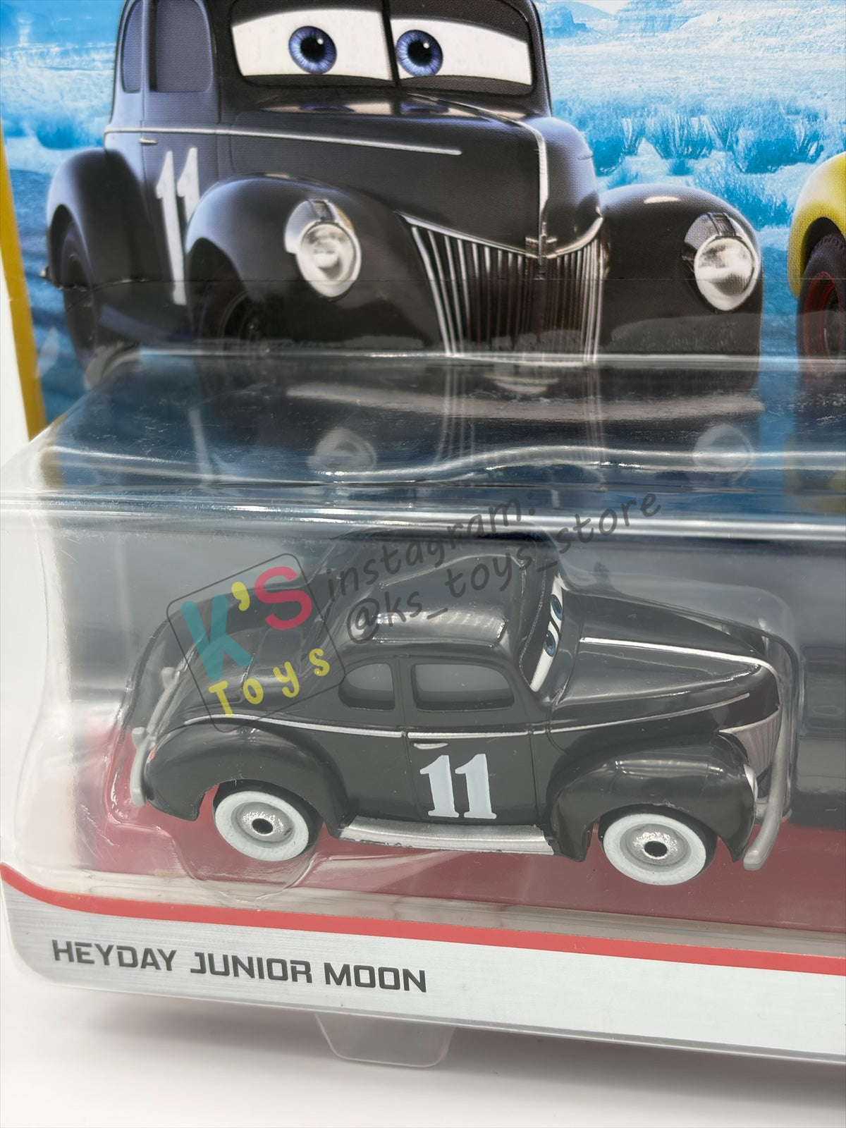 Disney Pixar Cars 1:55 2-Pack Heyday Junior Moon and Eli Turnpike, Doc's Racing Days - BNIP