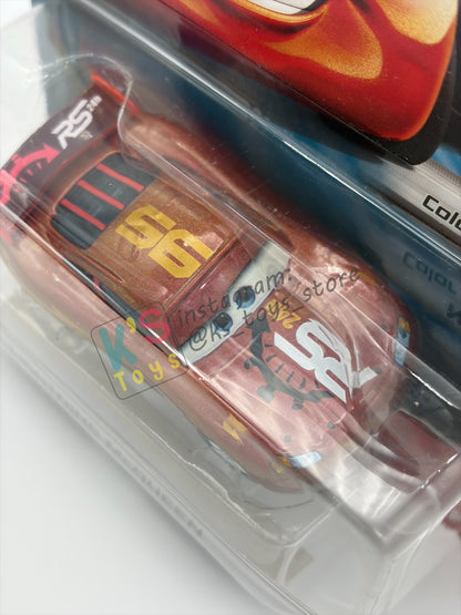 DISNEY PIXAR CARS BY MATTEL 1:55, "LIGHTNING MCQUEEN" - RS 24H ENDURANCE RACE SERIES - BNIP