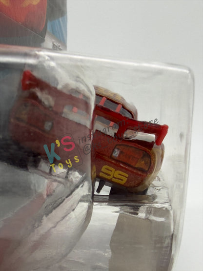 DISNEY PIXAR CARS BY MATTEL 1:55, "LIGHTNING MCQUEEN" - RS 24H ENDURANCE RACE SERIES - BNIP