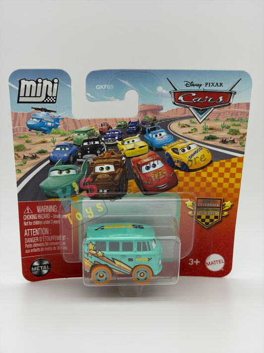 Mini Racers Pixar Disney Cars by Mattel, RACE TO CELEBRATE FILLMORE - Series 3 2026 - BNIP