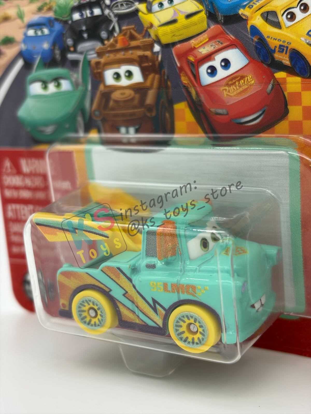 Mini Racers Pixar Disney Cars by Mattel, RACE TO CELEBRATE MATER - Series 3 2026 - BNIP