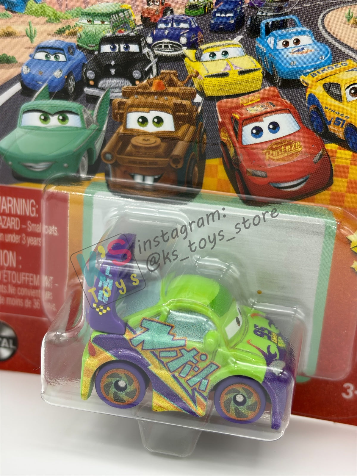 Mini Racers Pixar Disney Cars by Mattel, RACE TO CELEBRATE WINGO - Series 3 2026 - BNIP