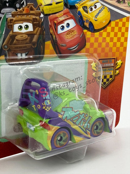 Mini Racers Pixar Disney Cars by Mattel, RACE TO CELEBRATE WINGO - Series 3 2026 - BNIP