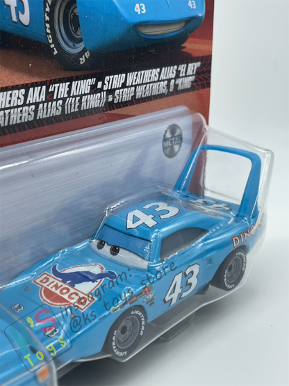 Disney Pixar Cars 1:55 2-Pack MRS THE KING AND STRIP WEATHERS AKA "THE KING" - BNIP