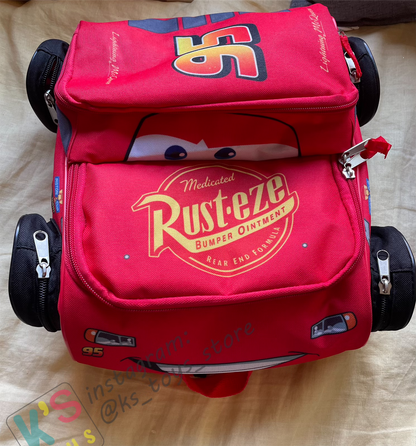 KIDS LIGHTNING MCQUEEN BACKPACK 12"- BNWT