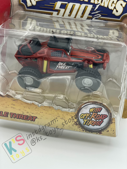 DELUXE DISNEY PIXAR CARS "IDLE THREAT"- RADIATOR SPRINGS 500 OFF ROAD - BNIP