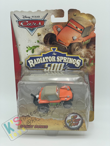 DELUXE DISNEY PIXAR CARS "SANDY DUNES"- RADIATOR SPRINGS 500 OFF ROAD - BNIP