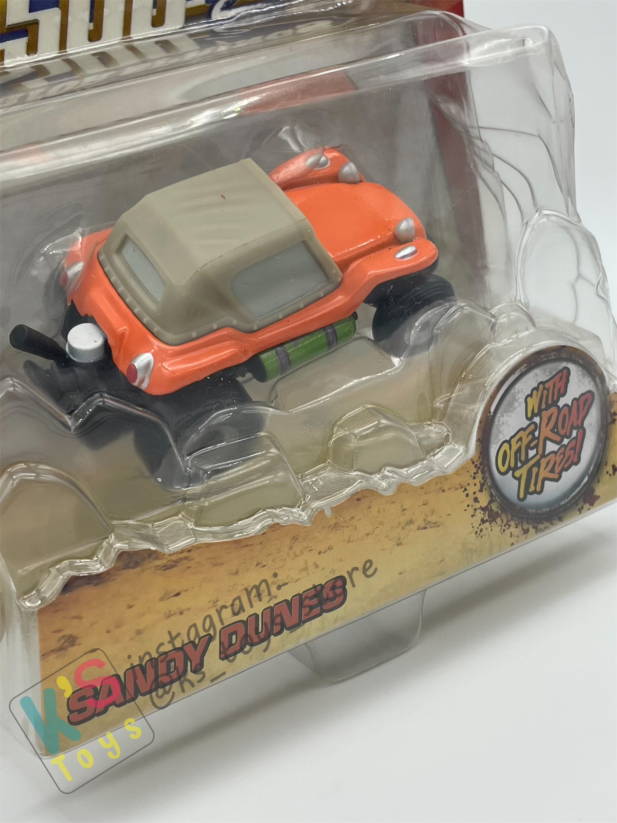 DELUXE DISNEY PIXAR CARS "SANDY DUNES"- RADIATOR SPRINGS 500 OFF ROAD - BNIP