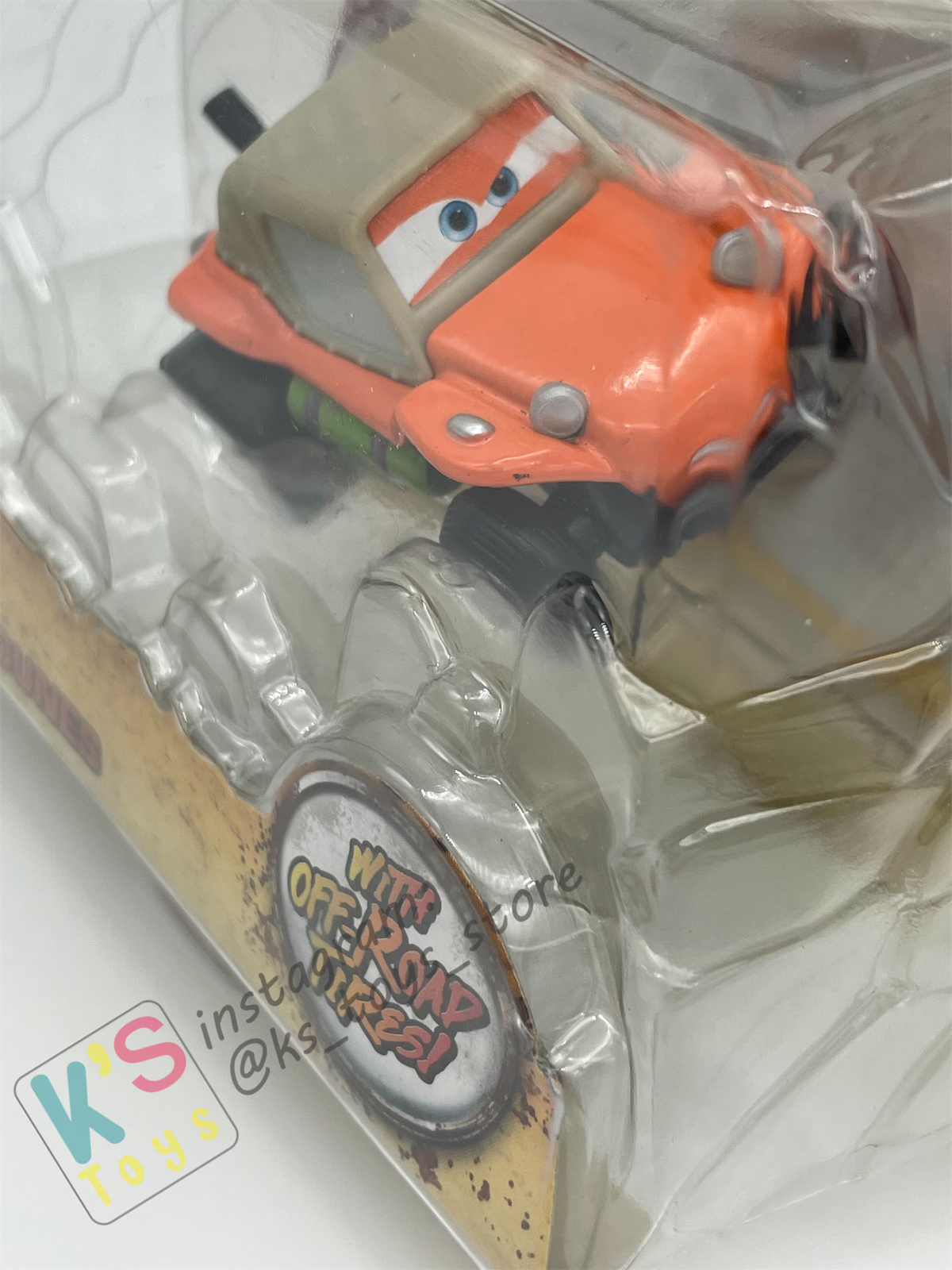 DELUXE DISNEY PIXAR CARS "SANDY DUNES"- RADIATOR SPRINGS 500 OFF ROAD - BNIP