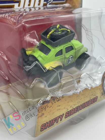 DELUXE DISNEY PIXAR CARS "SHIFTY SIDEWINDER"- RADIATOR SPRINGS 500 OFF ROAD - BNIP