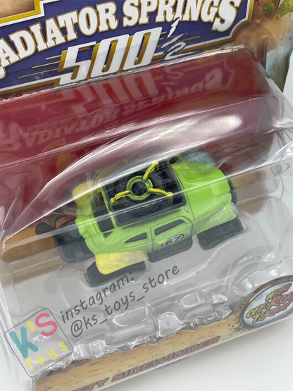 DELUXE DISNEY PIXAR CARS "SHIFTY SIDEWINDER"- RADIATOR SPRINGS 500 OFF ROAD - BNIP