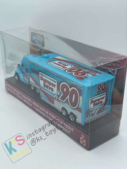 Hauler Disney Pixar Cars by Mattel, 2018 Ponchy Wipeout Hauler - BNIP