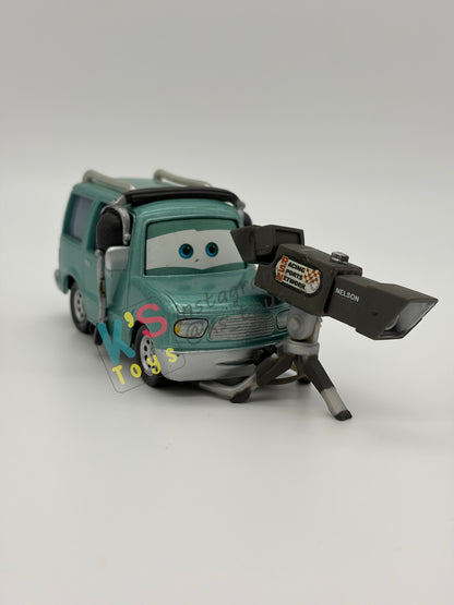 PRE-OWNED / LOOSE DISNEY PIXAR CARS - "NELSON BLINDSPOT" - NEAR MINT CONDITION